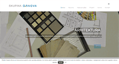 Desktop Screenshot of obnova-kocevje.si